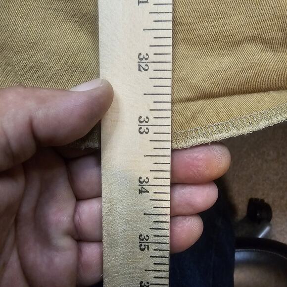 Vintage Wrangler Shirt Mens XXL Big Tan Heavy Twill Snap Western Cowboy 90s - Picture 15 of 15